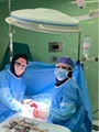 انجام عمل رحم دو شاخ خانم باردار در بیمارستان اقلید
