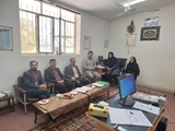 بازدید روسای شبکه و مرکز بهداشت اقلید از مرکز آموزش و باز آموزی کارکنان تیم سلامت شهید اسداله شریفی