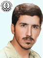 شهید محمد حسین حیدرنیا از شهدای هشت سال دفاع مقدس شهرستان اقلید 