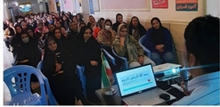 برگزاری همایش جمعیت و اهمیت جوانی در روستای چشمه رعنا اقلید 