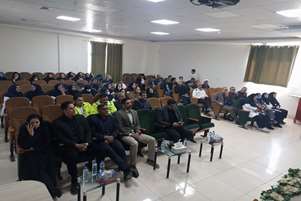 برگزاری آیین تکریم و معارفه روسای بیمارستان حضرت ولی عصر(عج) اقلید 