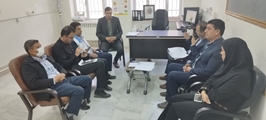 بازدید نوروزی کارشناس معاونت بهداشتی دانشگاه علوم پزشکی و خدمات بهداشتی درمانی شیراز از ستاد تسهیلات سلامت نوروزی اقلید