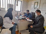 بازدید سرزده روسای شبکه و مرکز بهداشت اقلید از مرکز خدمات جامع سلامت روستای بکان